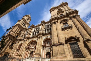 Fototapeta na wymiar Catedral de la encarnación de Málaga