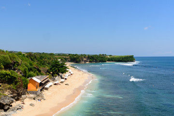 Fototapeta na wymiar Balangan Beach, Bali, Indonesia