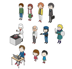 People Illustration Set