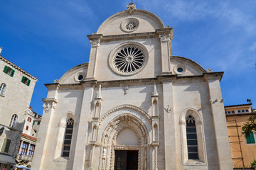 Sibenik cathedral of St James, Croatia