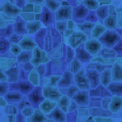 Blue abstract seamless glow surreal cyber design pattern background