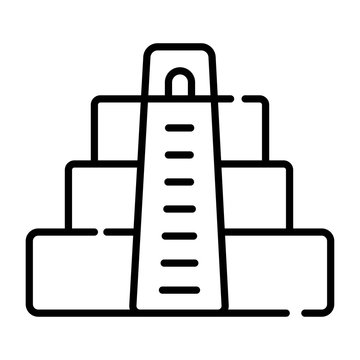 recommend clip art: Chichen Itza Maya ruins , Mexico icon