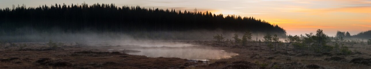 Misty before the sunrise