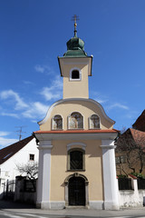 Chapel of Saint Dismas in Zagreb, Croatia 