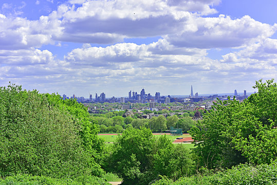 London View From Hampstead Heath