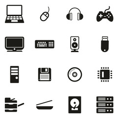 Computer Hardware Icons 