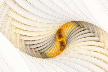Obraz premium Abstract fractal virtual spiral