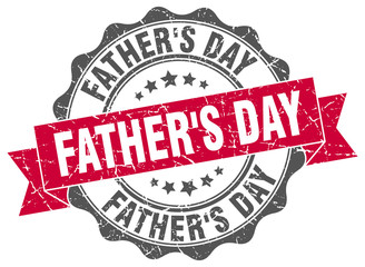 Obraz premium father's day stamp. sign. seal