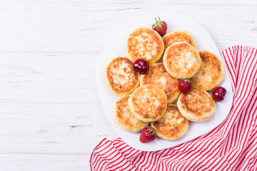 Cottage cheese pancakes