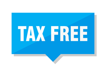tax free price tag