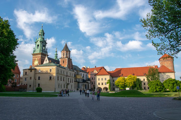 Fototapeta na wymiar Castello di Wawel