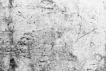 stressed overlay texture of rusted peeled metal. grunge background. white-black abstract