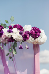 Arch for a wedding ceremony