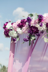 Arch for a wedding ceremony