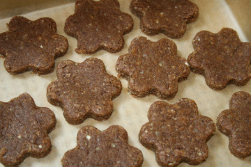 Spelled cookies according to Saint Hildegard of Bingen