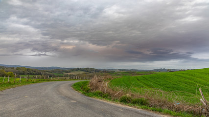 Camino de Santiago, Via Podiensis near Aroue in France