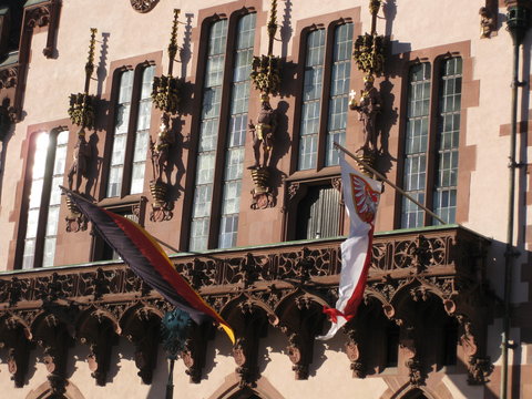 Balkon des Frankfurter Römers