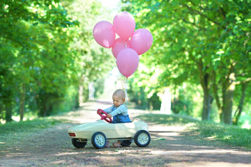 Spaß im Sommer beim Spielen