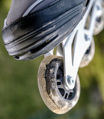 Destroyed inline wheels
