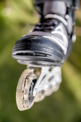 Destroyed inline wheels