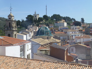 Bañeres / Banyeres de Mariola. Pueblo de Alicante en la Comunidad Valenciana ( España)