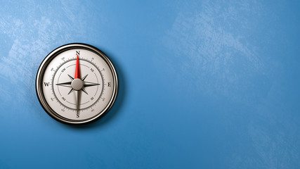 Compass Against a Wall with Copyspace © MR