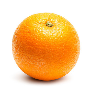 Orange crop isolated