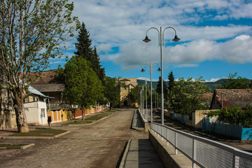Fototapeta na wymiar street in Asureti town