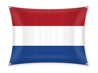 Waving Netherlands flag