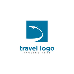 travel logo design template