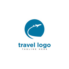 travel logo design template