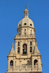 Fototapeta na wymiar Detalle de la Catedral de Murcia, España