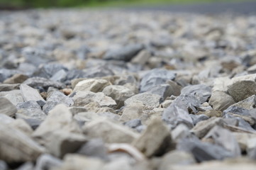Rocks with Blurry Background