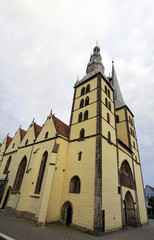 Fototapeta na wymiar Evangelisch-lutherische Pfarrkirche Sankt Nicolai