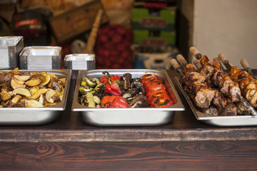 Festival of street food.