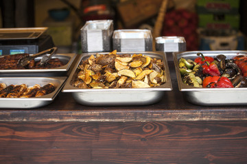 Festival of street food.