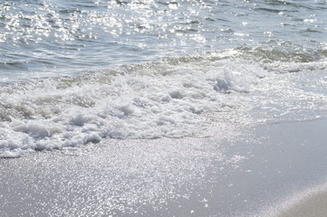 Waves on Beach