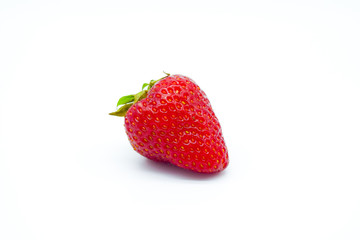 strawberry isolated on white background