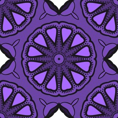 Art-deco fashion seamless pattern. vector illustration. For invitation wedding, valentine's, background, wallpaper