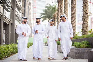 Group of businessmen in Dubai