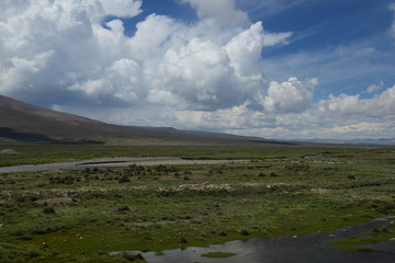 Landscape near Arequipa, Peru