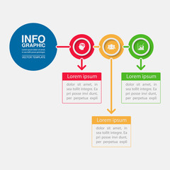 Vector infographic template for diagram, graph, presentation, chart, business concept with 6 options.
