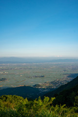 Fototapeta na wymiar 越後平野（田園風景）