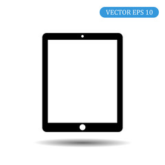 Vector tablet icon.