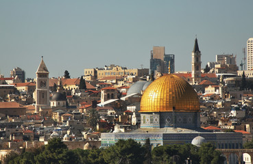 Fototapeta premium Panoramic view of Jerusalem. Israel