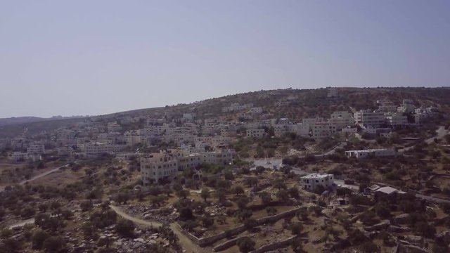 An arab village at judea and samaria