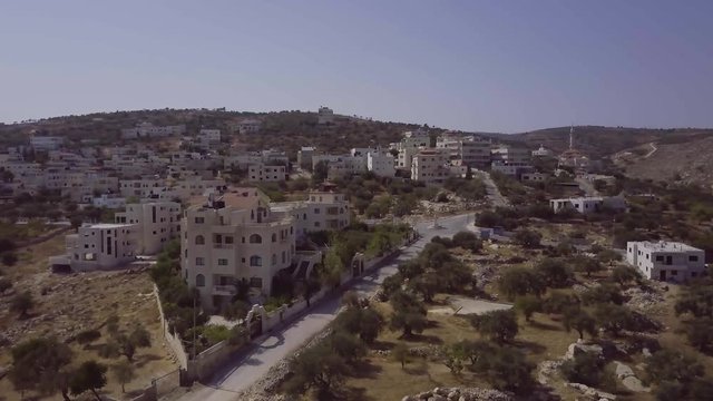 An arab village at judea and samaria