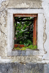 Fototapeta na wymiar Old Stained Window