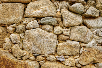 background wall with exposed stone