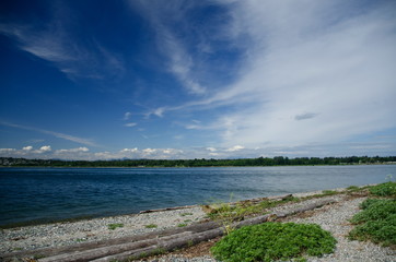 Shoreline of Semiahmoo Bay Park